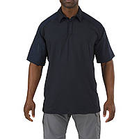 Футболка Поло тактическая с коротким рукавом 5.11 RAPID PERFORMANCE POLO - SHORT SLEEVE 2XL Dark Navy (4101-vart)