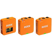 Мікрофонна радіосистема Rode Wireless GO III Orange