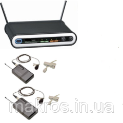 Радіосистема га 2 петличні мікрофони Shure 207, фото 1