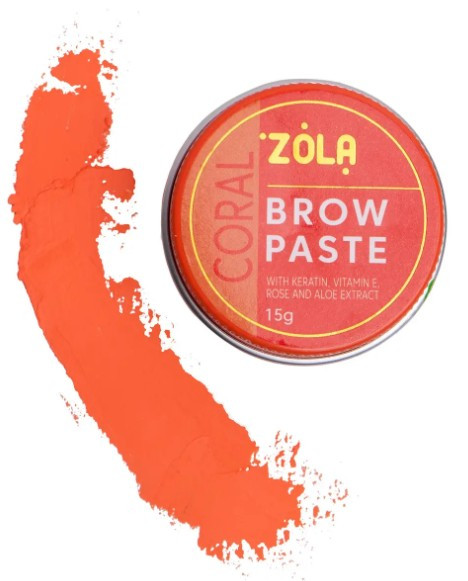 Контурна паста для брів ZOLA помаранчева 15 гр