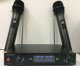 Радіосистема Shure-800 мікрофони на батарейках