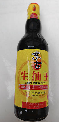 Superior soy Світлий соєвий соус 500 мл. tm "Donggu", фото 1