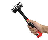 Кувалда 1 кг - Суцільнометалева кувалда 300 мм, фото 2