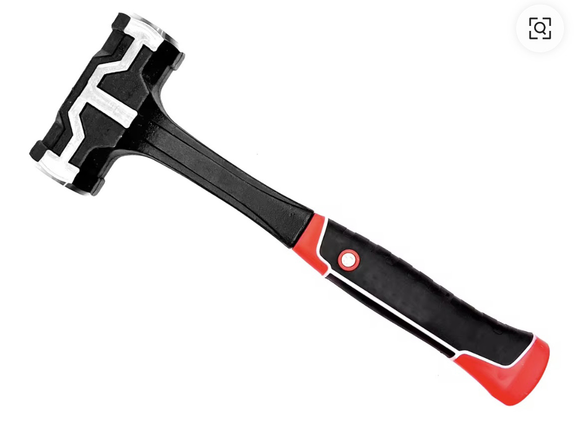 Кувалда 1 кг - Суцільнометалева кувалда 300 мм, фото 1