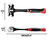 Кувалда 1 кг - Суцільнометалева кувалда 300 мм, фото 4