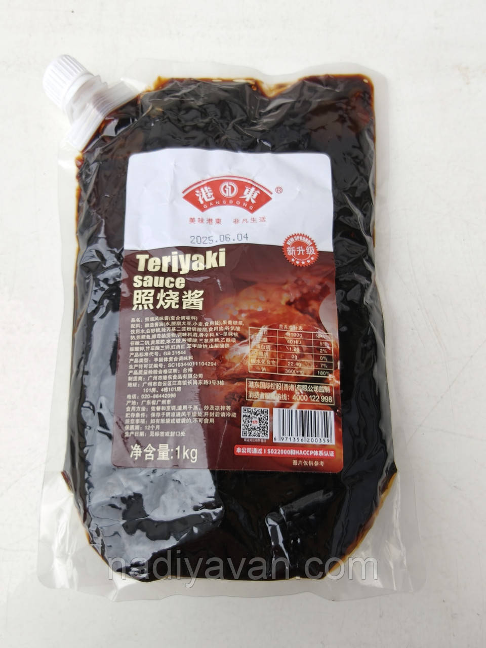 Соус теріяки 1 кг, Gangdong