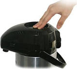 Термос із помпою на 5 л Wimpex, термос помповий, фото 3