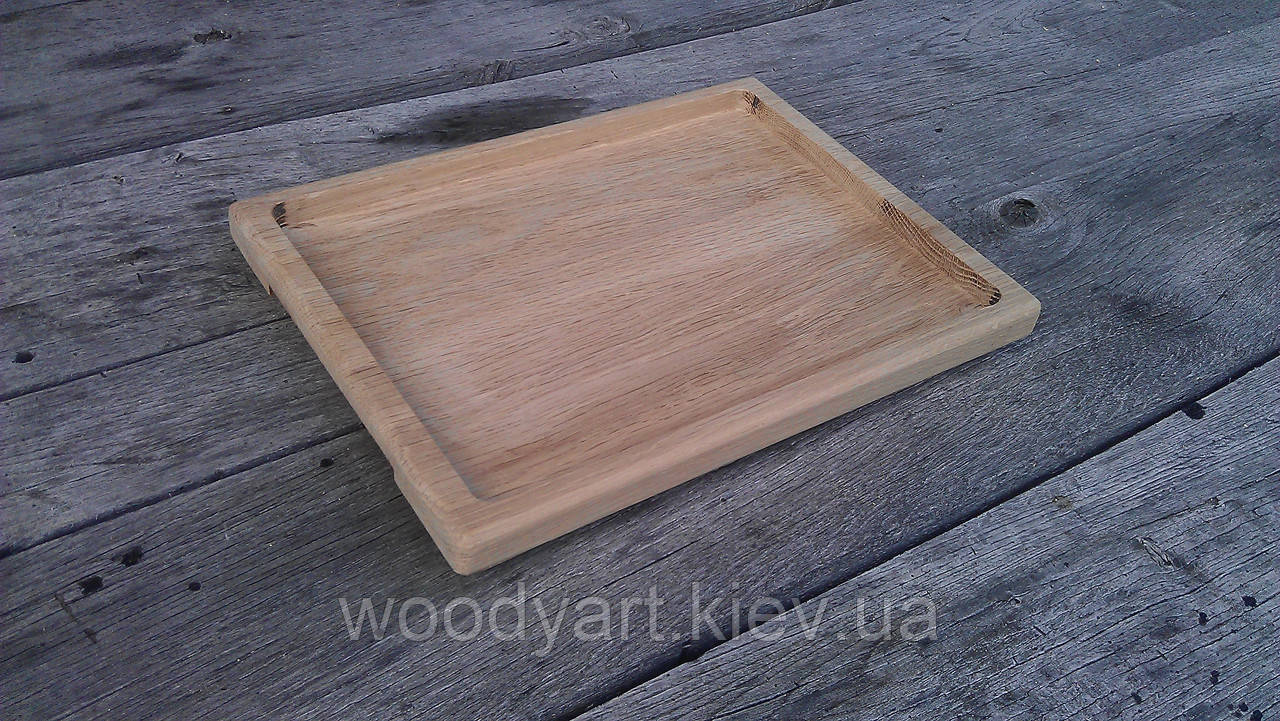 Піднос з дерева, 31 * 23 см., фото 1