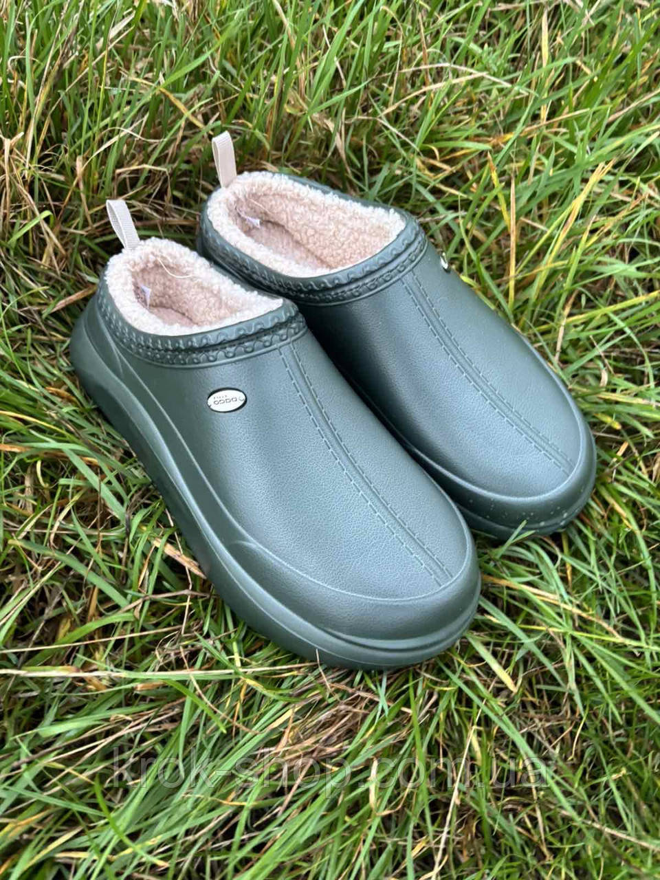 Сабо жіночі з хутром Даго Стиль гуртом, фото 1