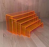 Комплект акрилових підставок підставки для взуття, сумок і товарів, фото 3