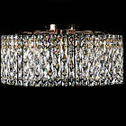 Кришталева люстра стельова на 10 ламп E14 колір золотий VL-LGH01449/10 FGD, фото 2