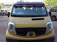 Козирок на лобове скло на Renault Trafic 2001-2014 Дефлектор лобового скла Рено Трафік