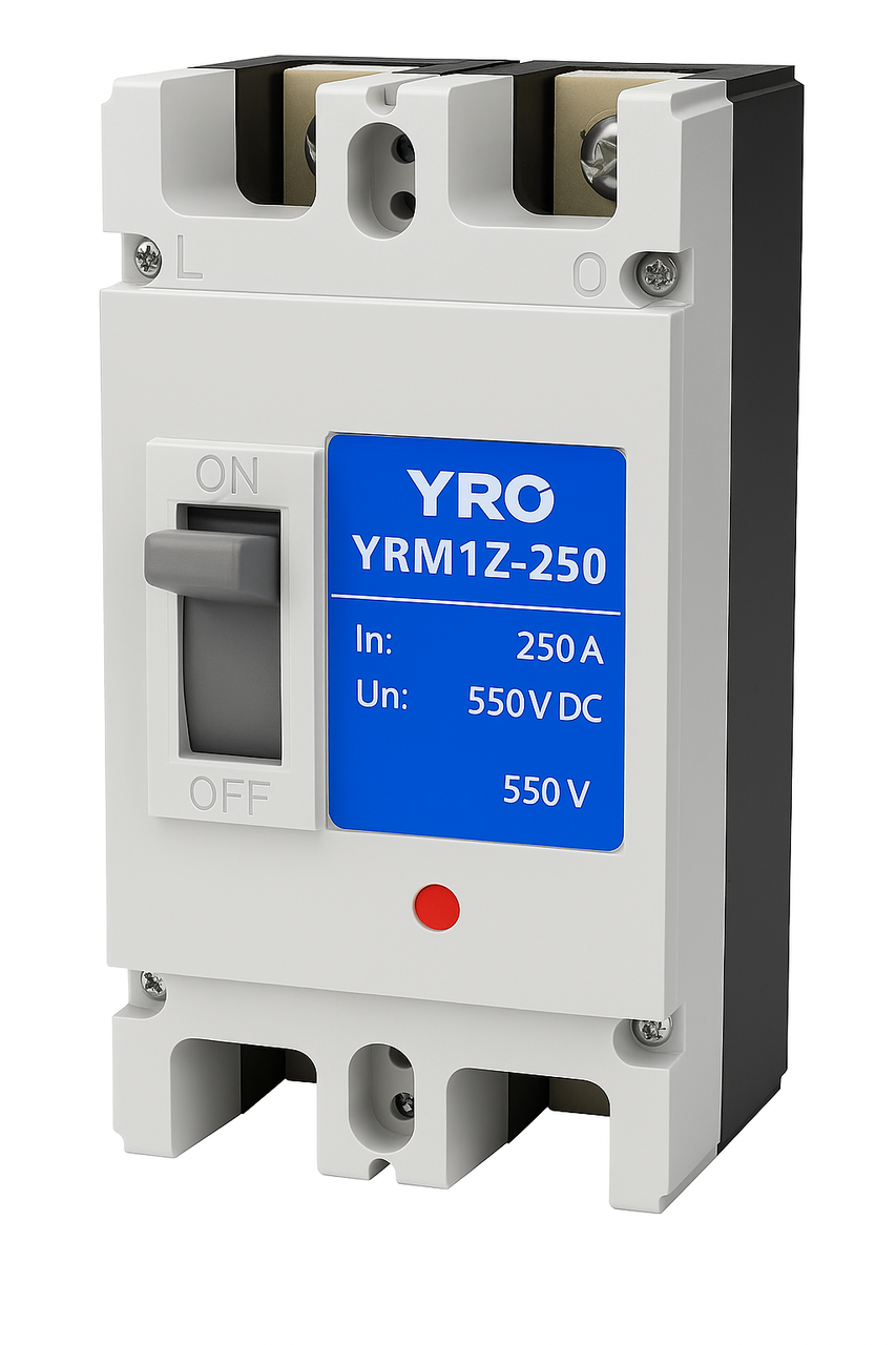 Автоматичний модульний вимикач постійного струму YRO YRM1Z-250 DC 2P 250A 550V, фото 1