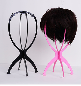 Підставка для перуки «StyleStand Pro» складна, пластикова підставка для сушіння та зберігання перук