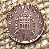 1 пеннi 2000 року. Велика Британiя, фото 2