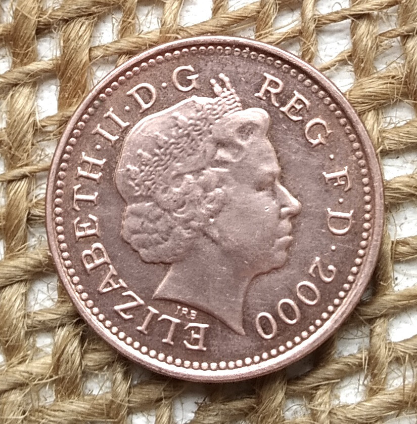 1 пеннi 2000 року. Велика Британiя, фото 1