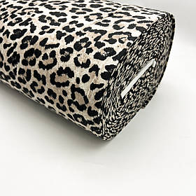 Фланель "Леопард бежевий" 240 см