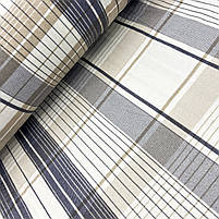 Фланель "Карта сіро-бежева" 240 см, фото 2