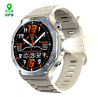 Розумний годинник V20 з ліхтариком 1.43" Водонепроникний Шампань