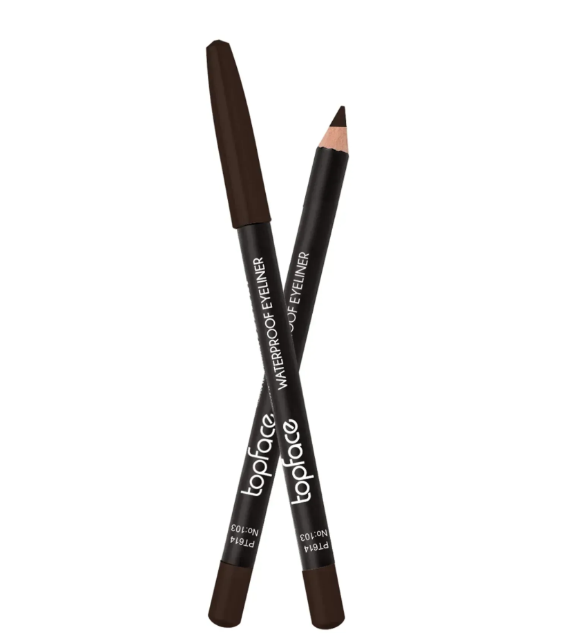 TopFace Олівець для очей водостійкий Waterproof Eyeliner 103, фото 1