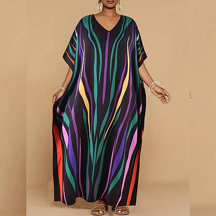 Туніка-сукня пляжна. Великі розміри. від L до 5XL. 56-Т, фото 1