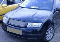 Решітка радіатора Milotek для Skoda Fabia 1 1999-2007 Накладки на решітку радіатора Шокода Фабія 1
