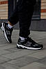 Кросівки термо зимові чоловічі чорні з сірим, фото 3