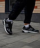 Кросівки термо зимові чоловічі чорні з сірим, фото 8