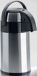 Термос із помпою на 5 л Wimpex, термос помповий, фото 2