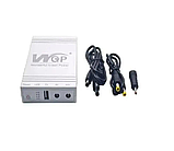 ДБЖ для роутера повербанк MINI DC UPS WGP103 (10400mAh 5V 9V 12V) білий, фото 3