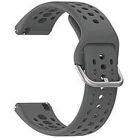 Комплект ремінців для годинника Amazfit Bip 6 22 мм сірий + хакі, фото 4