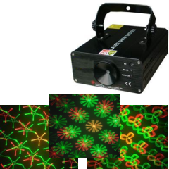 Феєрверк лазер із геометричними картинками BEGOBOSPIRAL