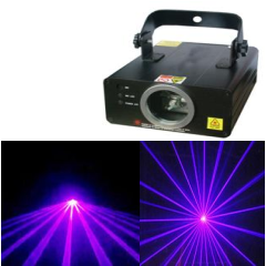 Лазер фіолетового кольору