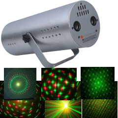 Ефект лазерного серюту + зірки + площини BE019