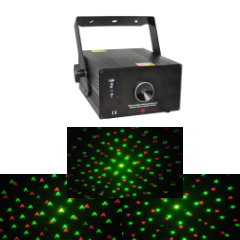 Поєднаний анімаційний феєрверк-лазер BEANIME RGB