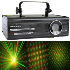 Рухомий ефект лазерного серюта/зірковий пил/мухи BE017