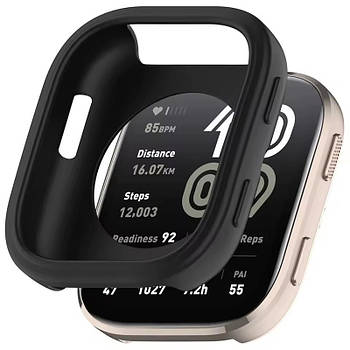 Захисний силіконовий чохол для годинника Amazfit Bip 6 чорний