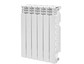 Радіатор біметалевий Reiger 6 секцій 96/500 (30атм) радіатор для опалення 12м2