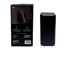 Повербанк King Power 30000 mAh KP-35 Power Bank з індикатором заряду Type-C USBx2, фото 5