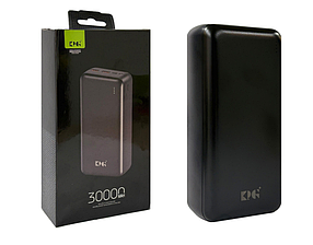 Повербанк King Power 30000 mAh KP-35 Power Bank з індикатором заряду Type-C USBx2