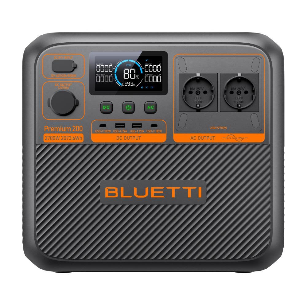 BLUETTI 2700W PREMIUM 200 V2 портативна зарядна станція