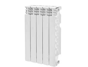 Радіатор біметалевий Reiger 5 секцій 96/500 (30атм) радіатор для опалення 10м2