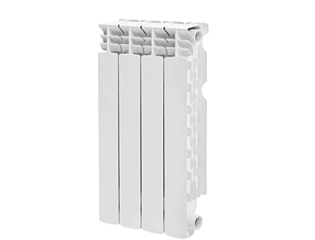 Радіатор біметалевий Reiger 4 секції 96/500 (30атм) радіатор для опалення 8м2