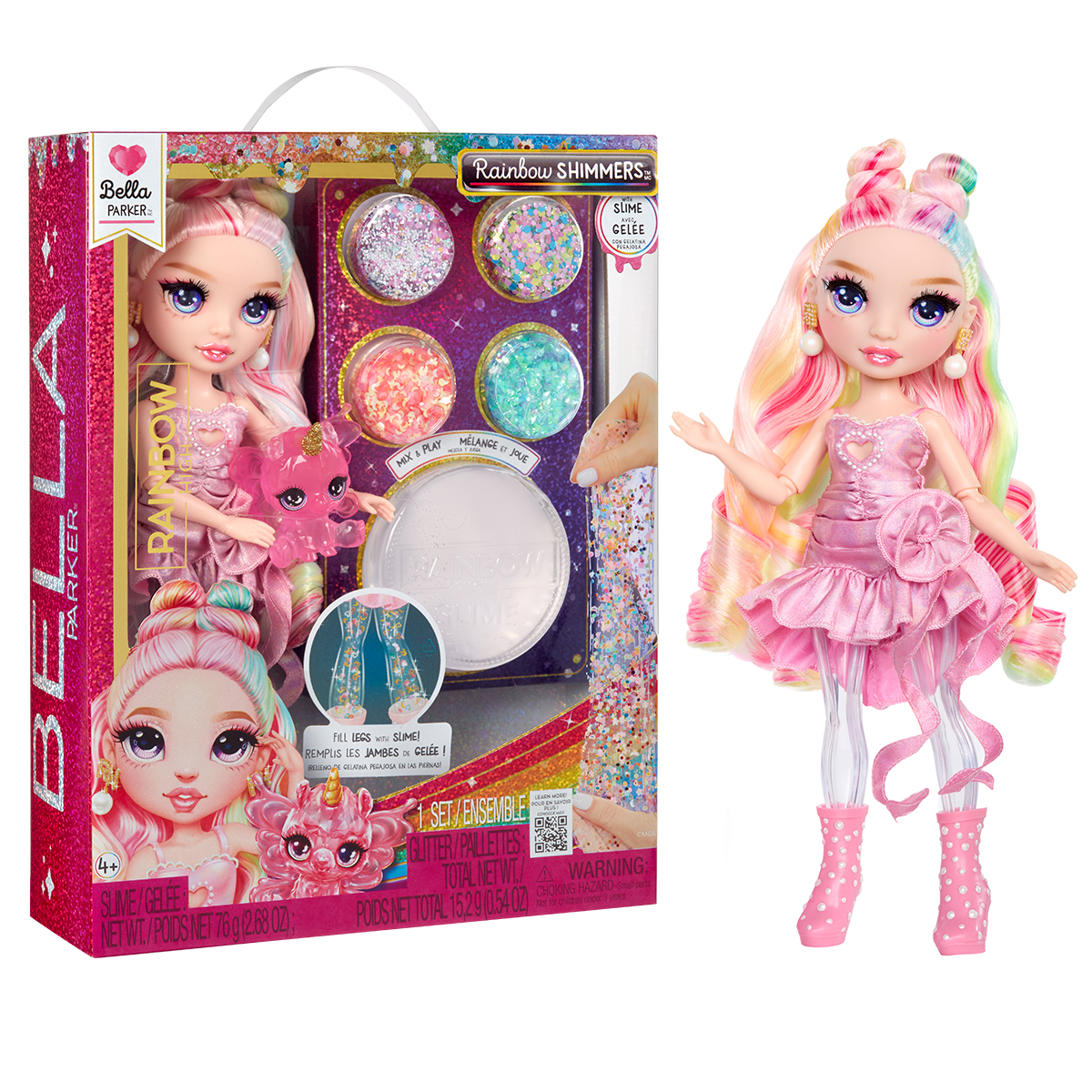 Лялька Rainbow High Rainbow Shimmers Белла, фото 1