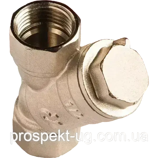 Фільтр Ду50 (2") латунний муфтовий осадовий різьба внутрішня ВВ DK Grand, фото 1