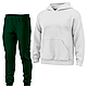 Теплий дитячий спортивний костюм однотонний Білий, 4-16 років, фото 9