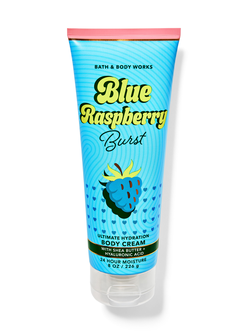 Парфумований зволожуючий крем Blue Raspberry Burst від Bath and Body Works оригінал, фото 1