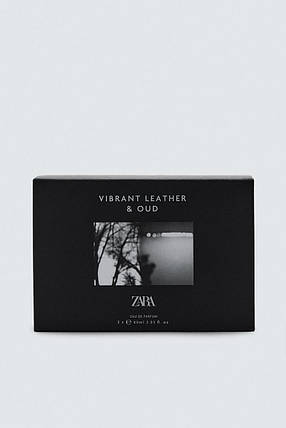 Парфуми для чоловіків ZARA Vibrant Leather 60 мл + Vibrant Leather Oud 60 мл, фото 2