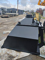 Жовтень 2025р. Відвал 2,5м для зерна з подовжувачем 4 м + Ківш для завантаження біг-бегів 2м3 на JCB Одеська обл. Південне