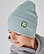 Шапка двошарова з відворотом для хлопчиків, фото 2